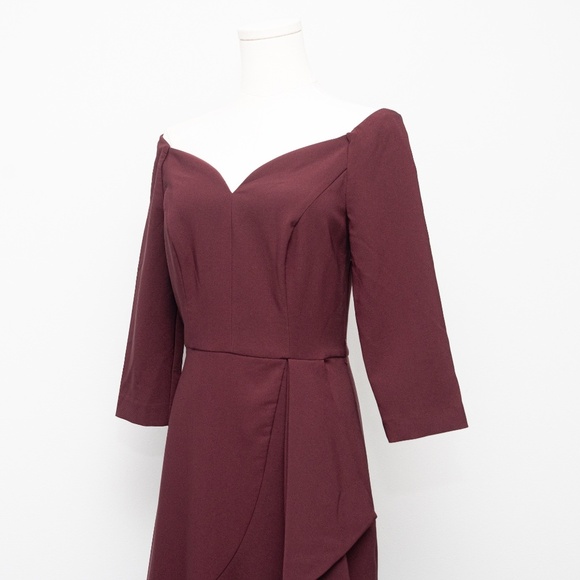 Kate Unger - Izzy Ruffled Midi Dress. - Picture 8 of 12